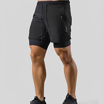Steven - Men's Shorts - Dual Layer for Sports