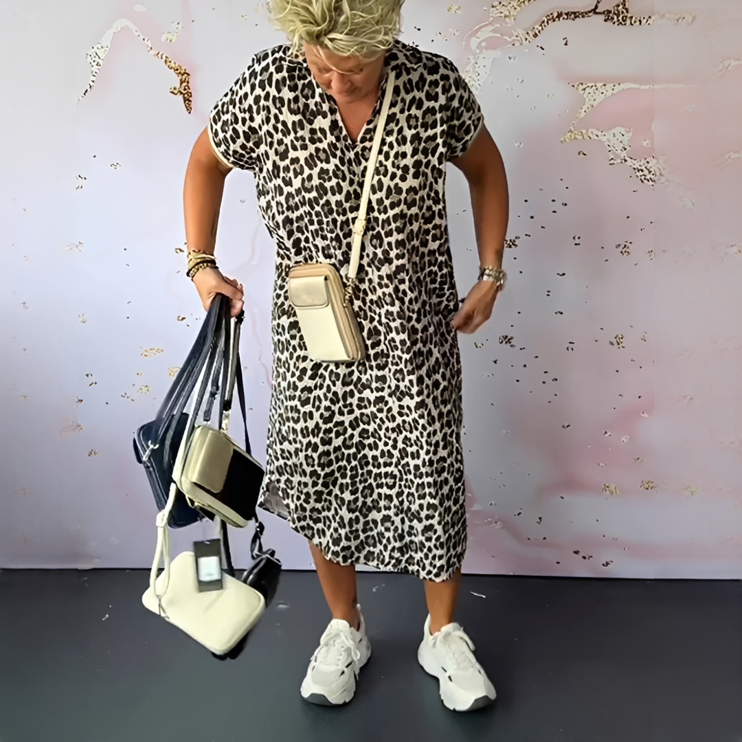 Domiel - Trendy Midi Dress