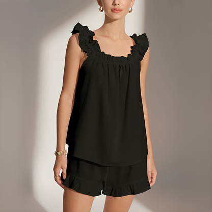 Marnie - Ruffle Shorts Ensemble