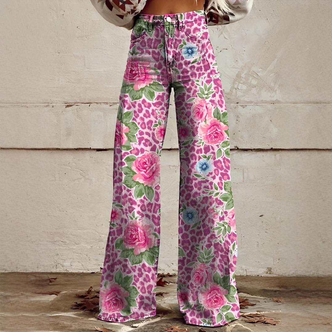 Shannon - Fashionable Wide Leg Pants