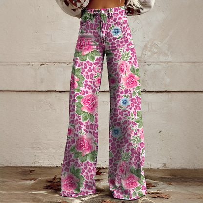 Shannon - Fashionable Wide Leg Pants