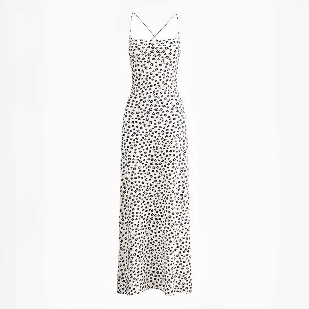Emily - Strappy flowy long dress