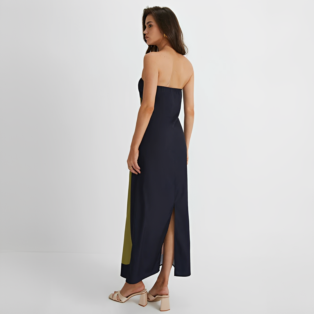 Delaney - Chic Floral Tube Top Dress