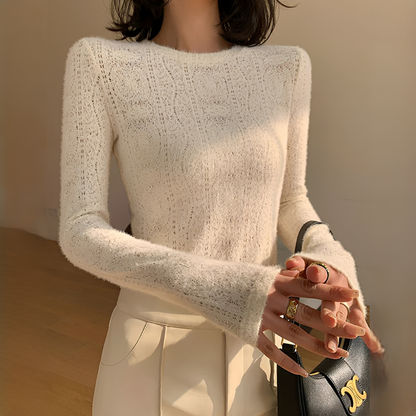 Perlaine - Comfortable long sleeve top