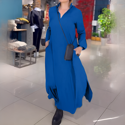 Cassie - Relaxed Long Sleeve Dress