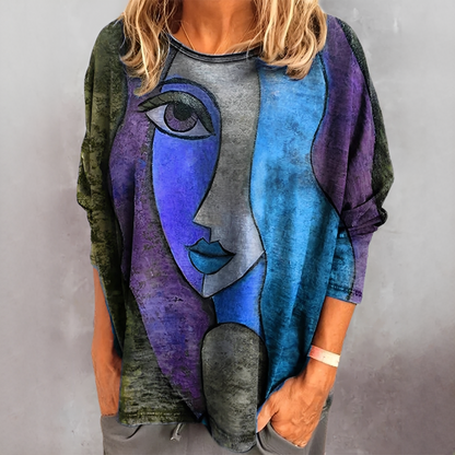 Jamaerah - Loose Fit Long Sleeve Shirt