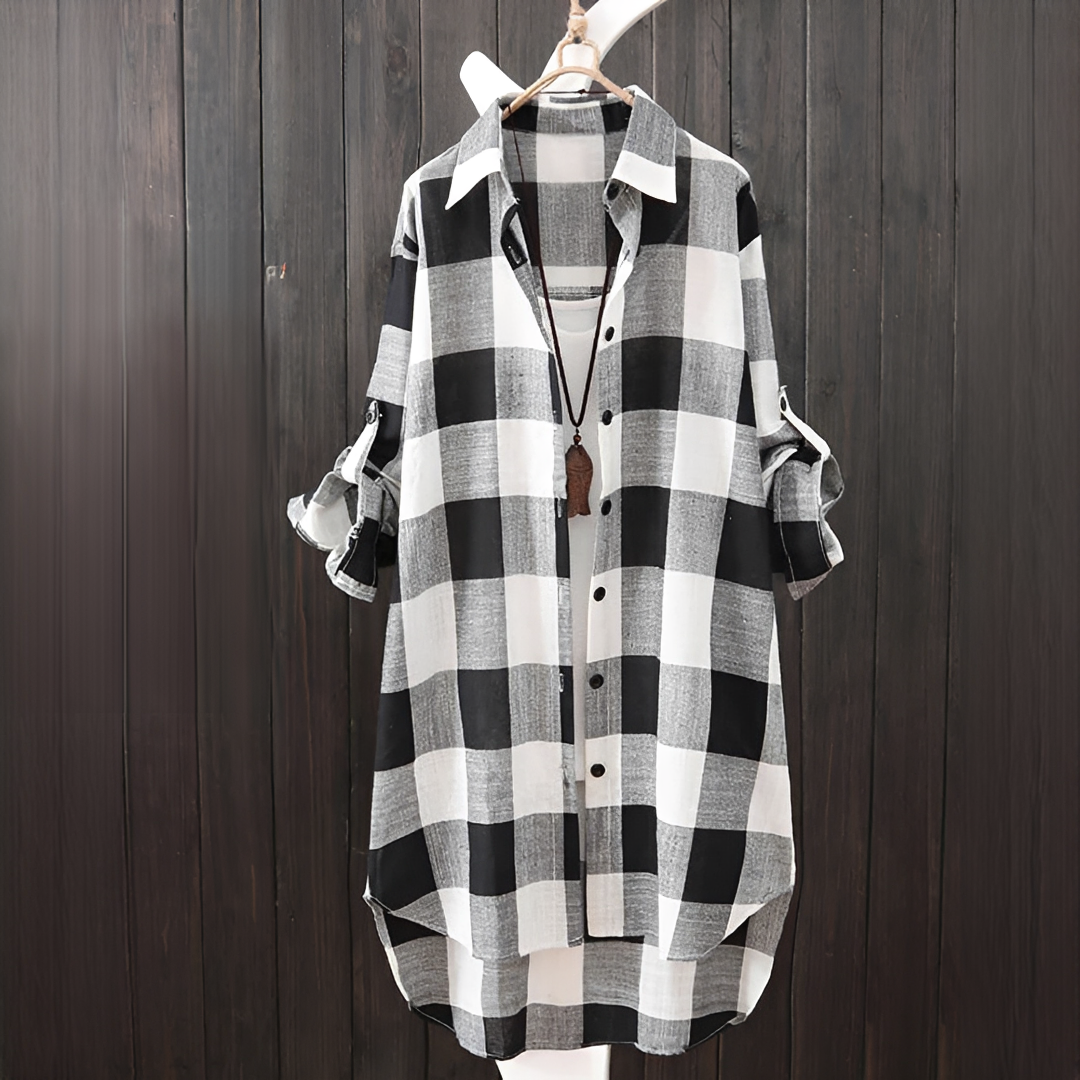 Janis - Casual Fit Plaid Shirt