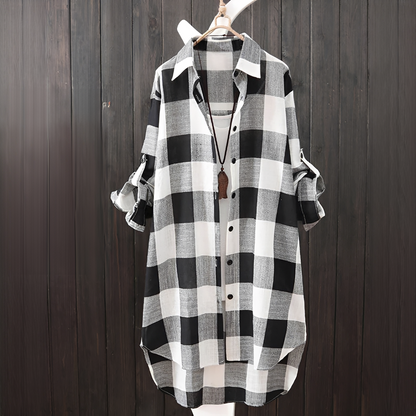 Janis - Casual Fit Plaid Shirt