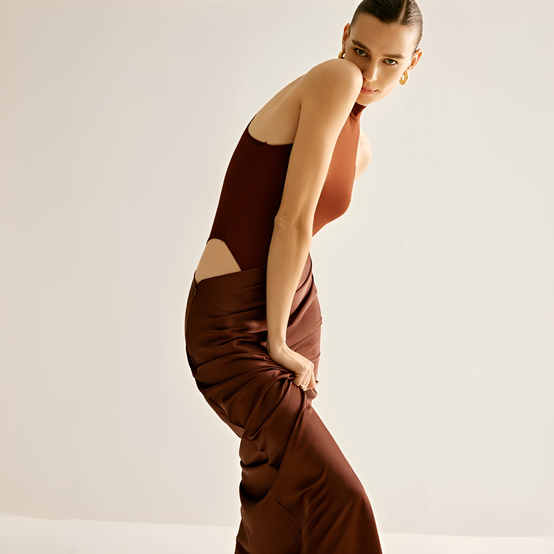 Shyanne - Stylish Fitted Maxi Dress