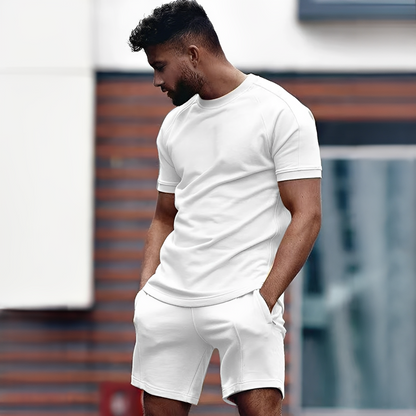 Drake - Men's t-shirt and shorts set - for warm days