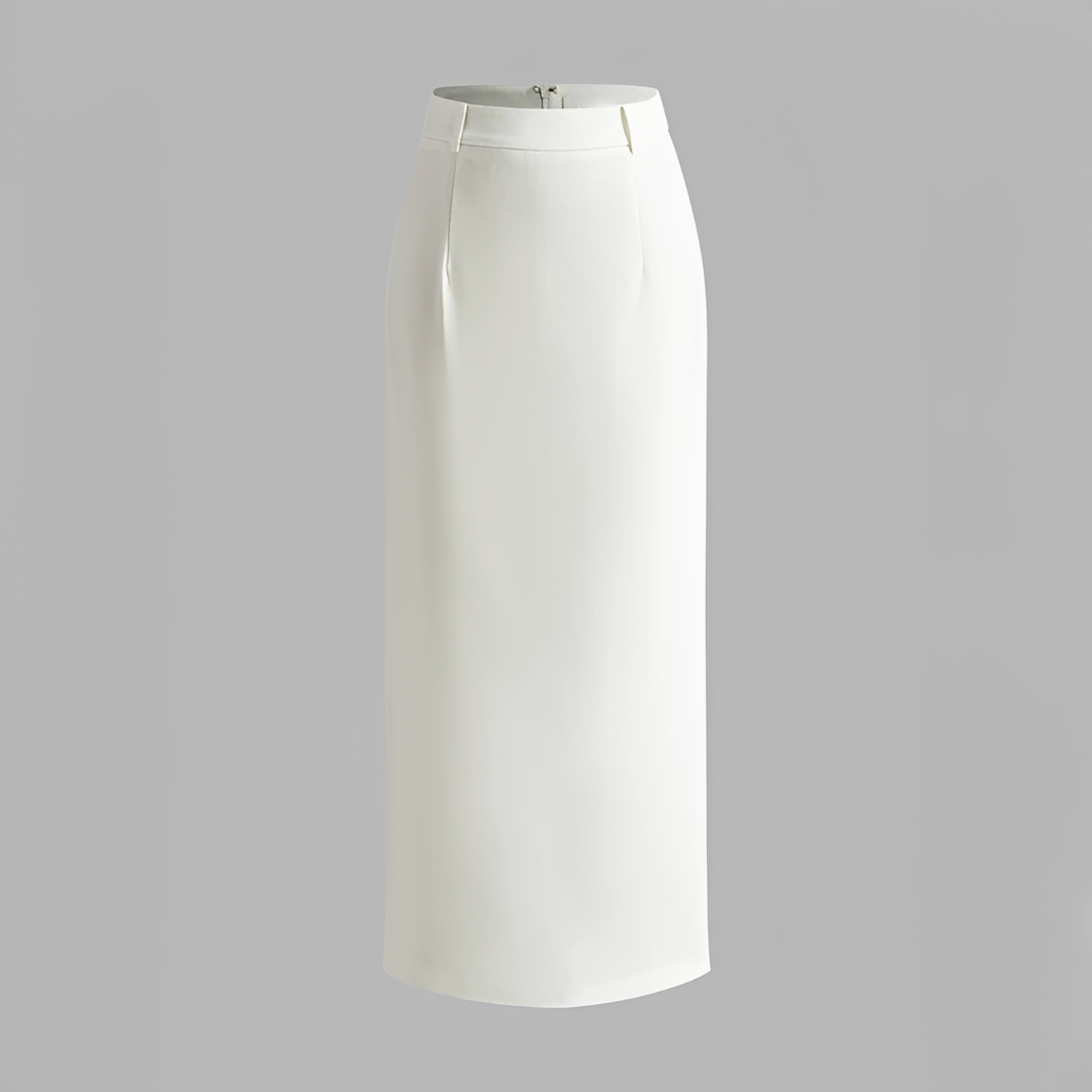 Alita - Elegant slit-back maxi skirt
