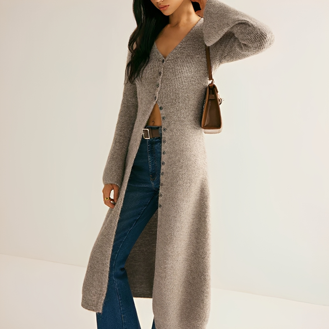 Zoey - Trendy V-neck Dress
