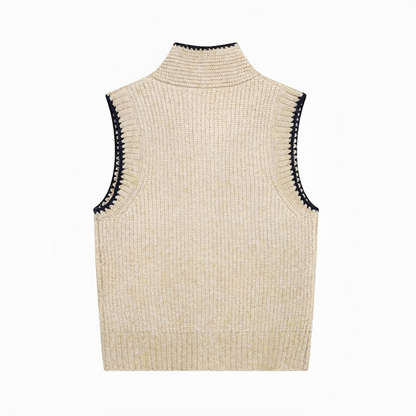 Dahlia - Chic Tie Neck Vest
