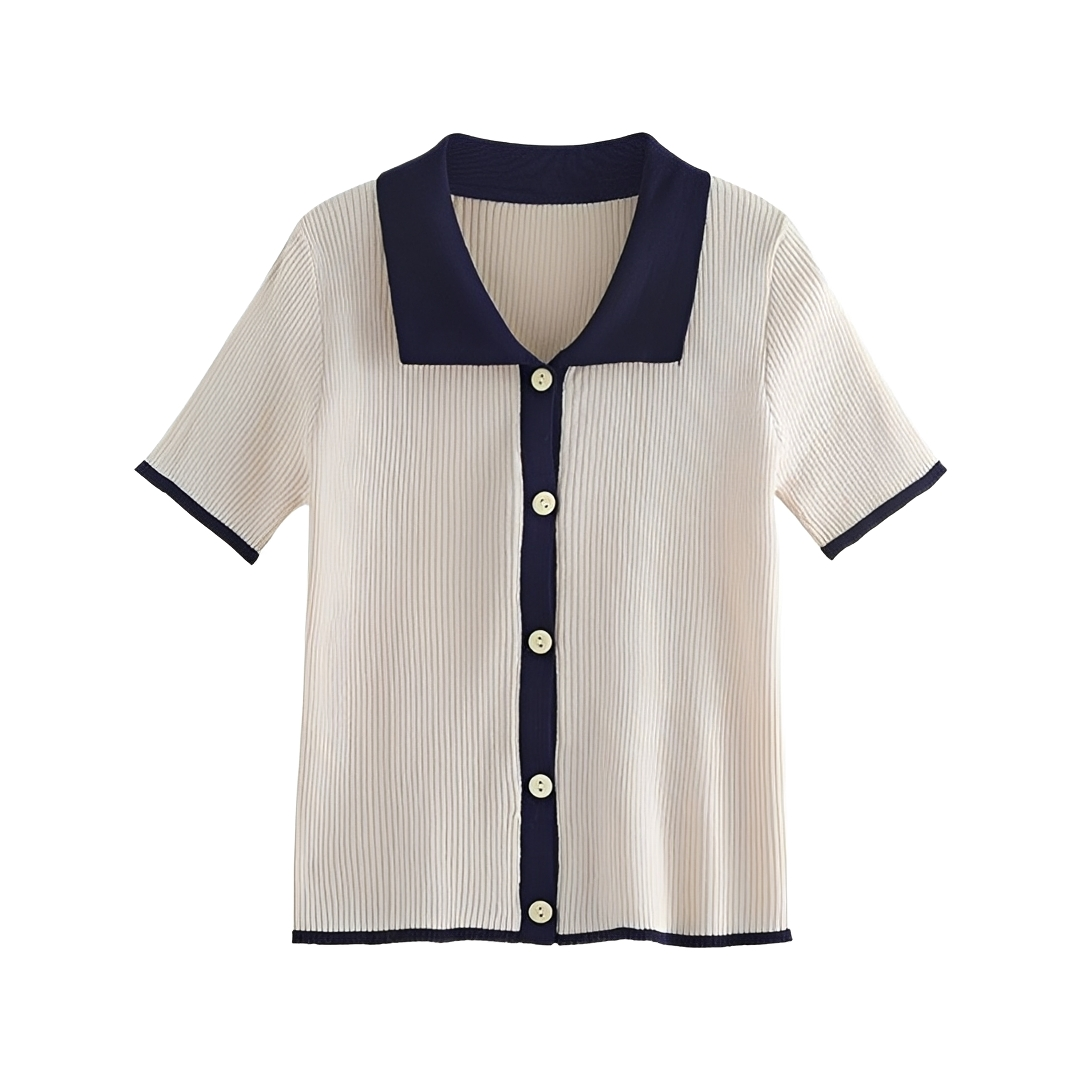 Analiza - Effortless collared top