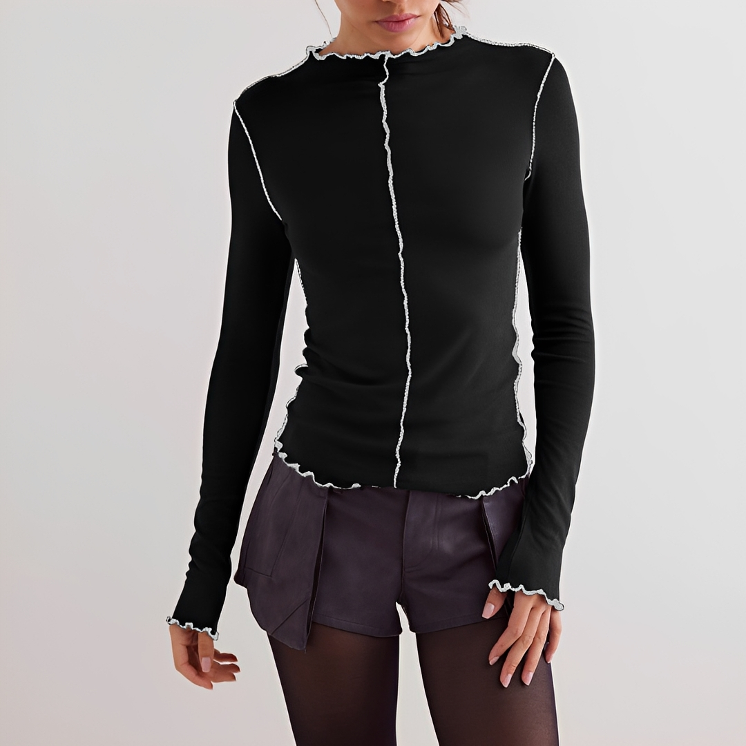 Shania - Cozy Long Sleeve Shirt