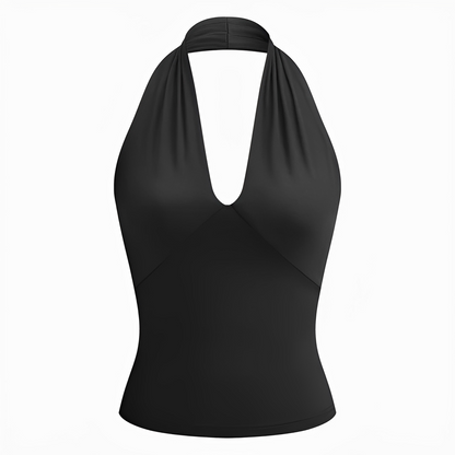 Reese - Trendy Halter Backless Tank Top