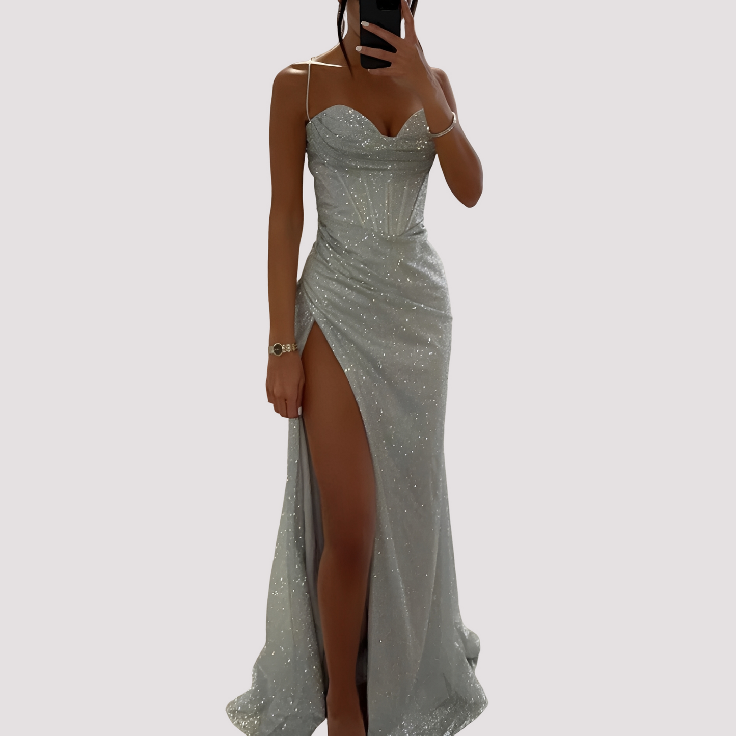 Bonnie - Elegant Maxi Dress with Split
