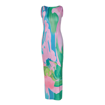 Liezel - Chic Sleeveless Maxi Dress