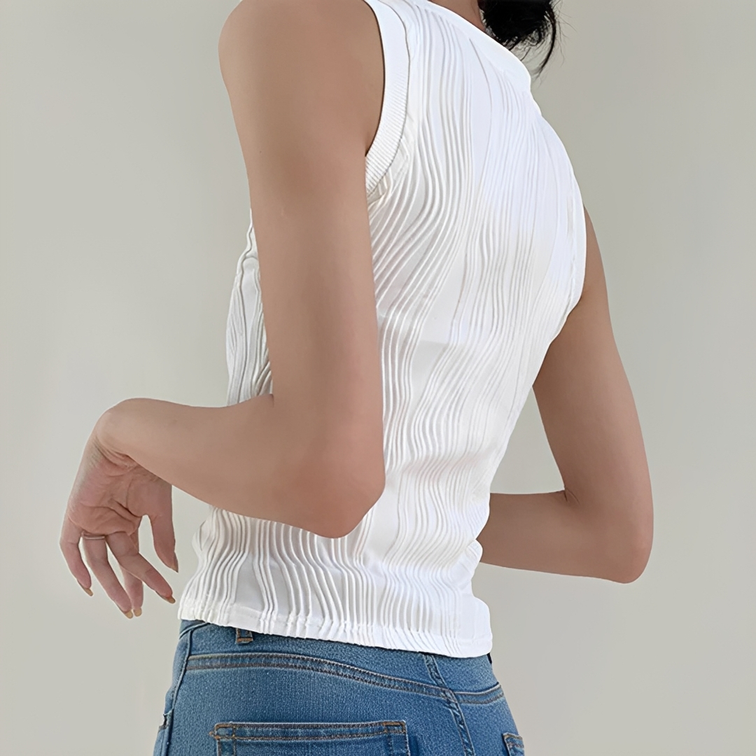 Stephanie - Elegant and chic tank top