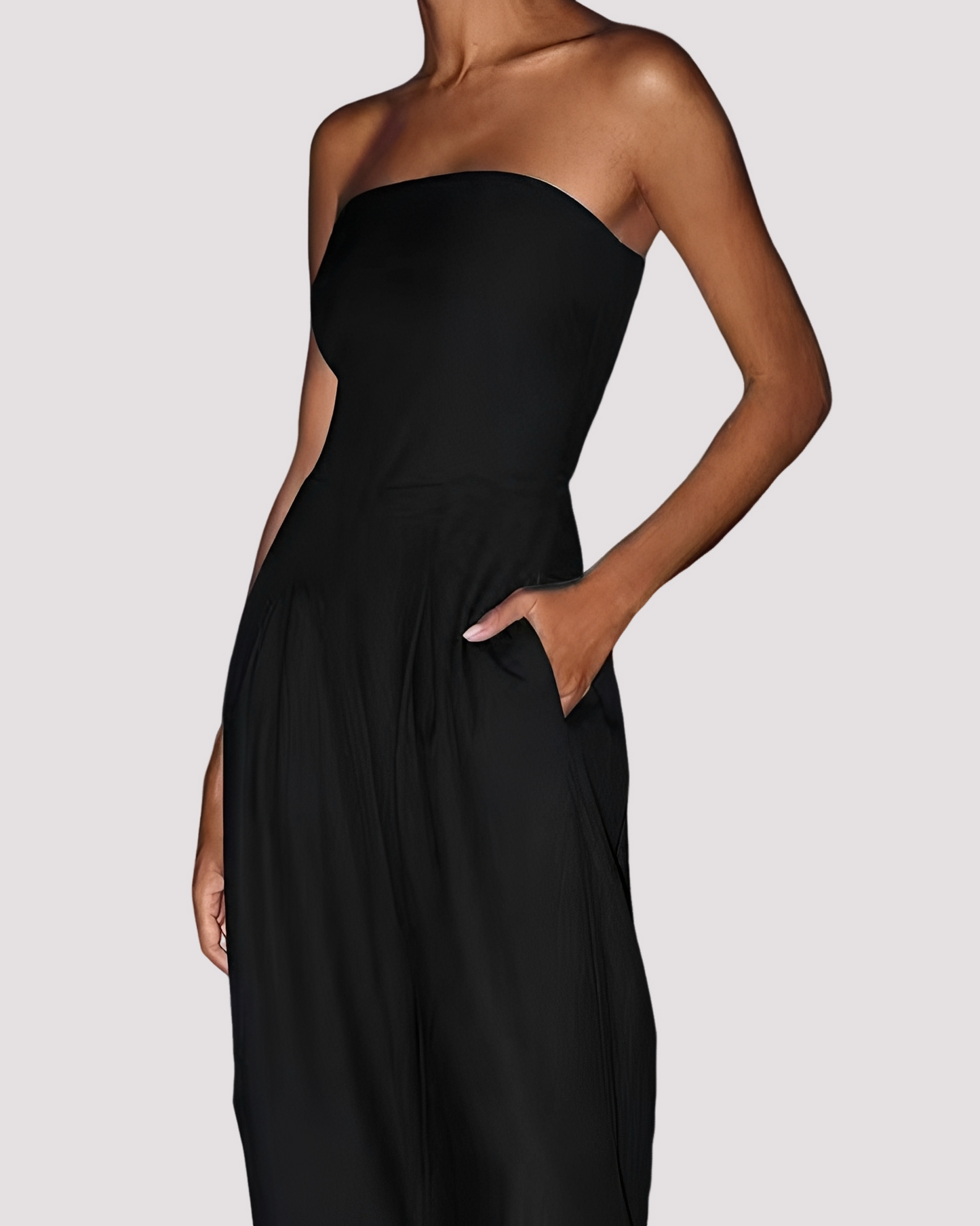 Carmen - Strapless Elegant Jumpsuit