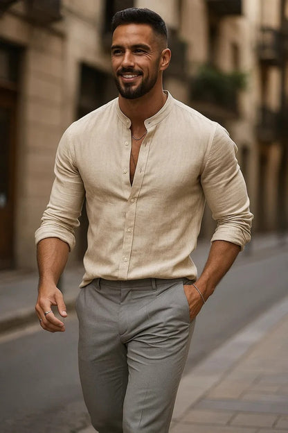 Blaese - Casual 3/4 Sleeve Shirt
