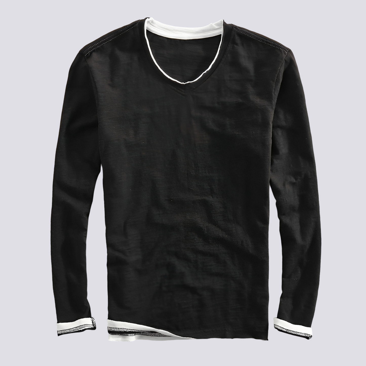 Jack - Trendy Long-sleeve Distressed Shirt