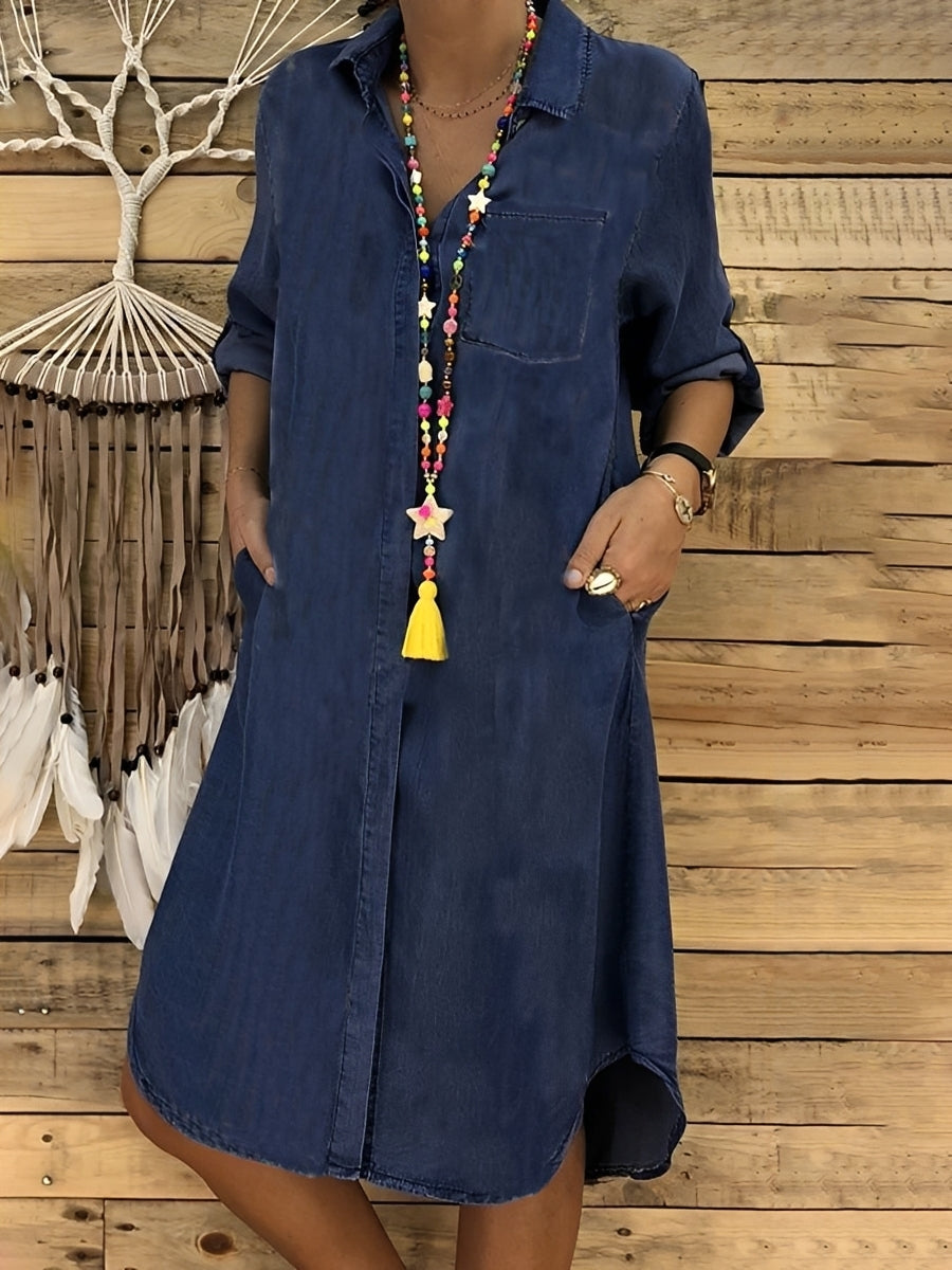 Kristina - Denim Dress for Casual Wear
