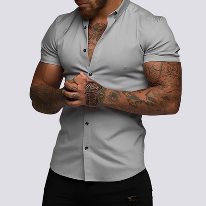 Lukas - Stretch Lapel Shirt