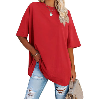 Alice - Loose-Fitting T-shirt with Dropped Shoulders