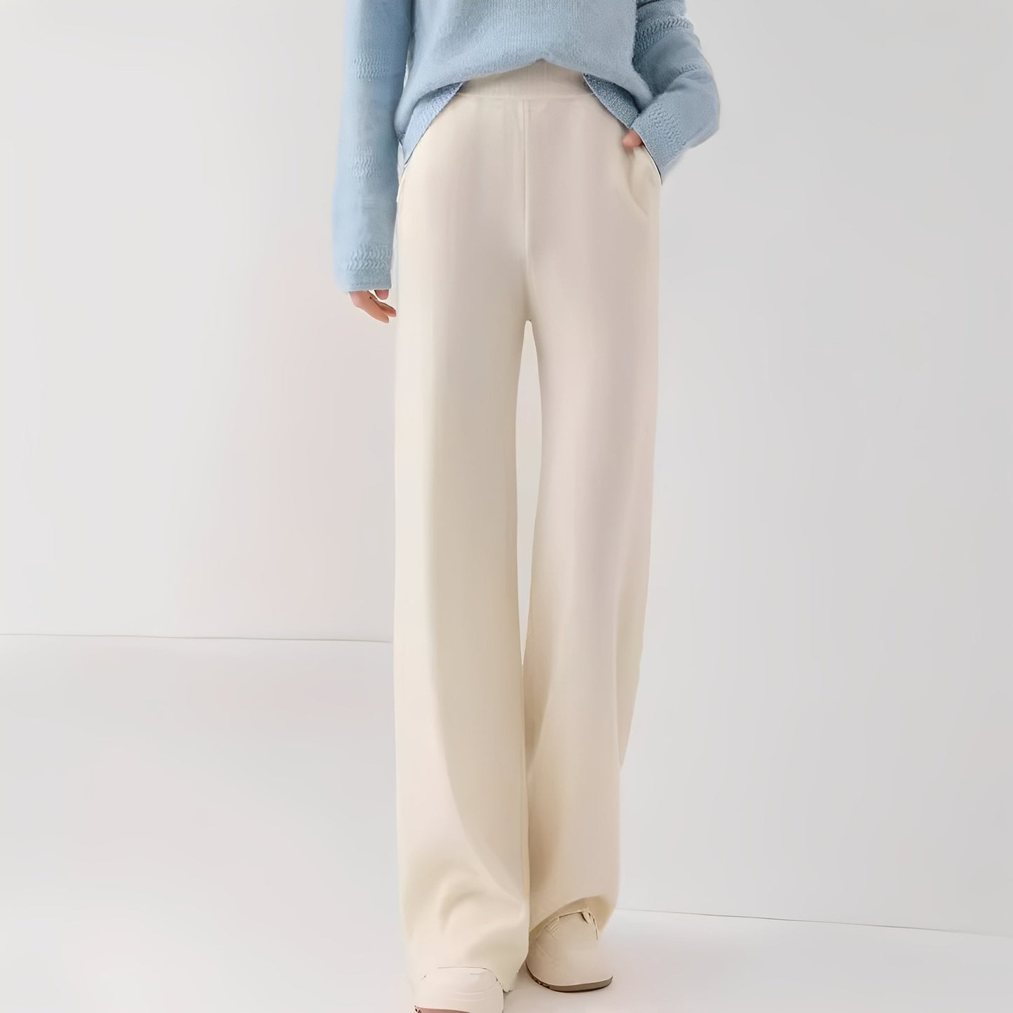 Jamie - Formal High-Waist Pants