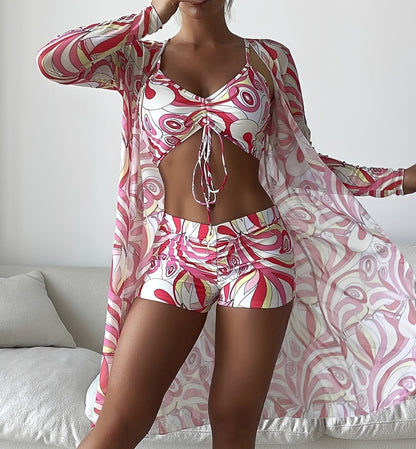 Nancy - Three-Piece Swimwear Set