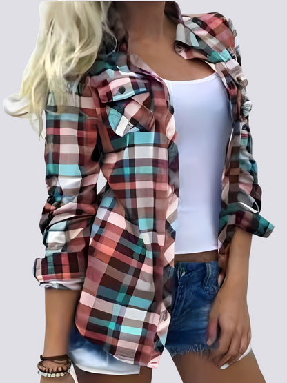 Charlotte - Vibrant Long-Sleeve Shirt