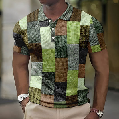 Jimmy - Trendy Checkered Plaid Shirt