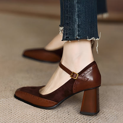 Isha - Formal Chunky Heels