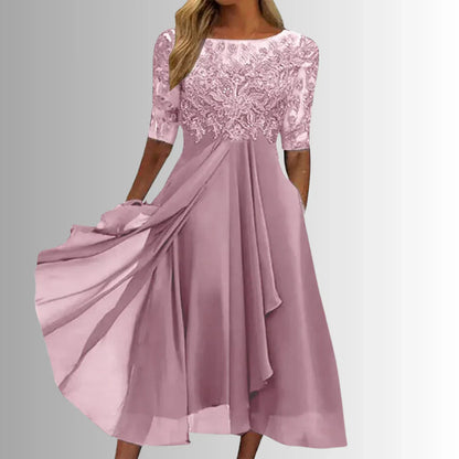 Rhonda- Elegant Women's Lace Dress