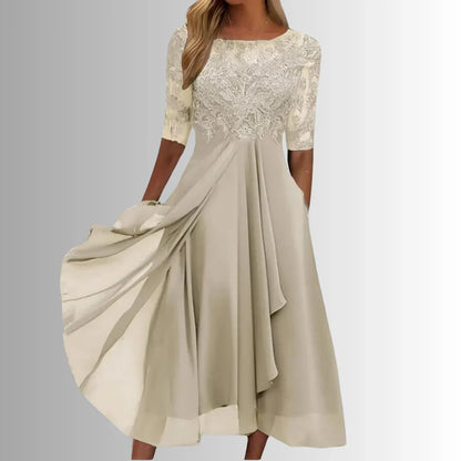 Rhonda- Elegant Women's Lace Dress