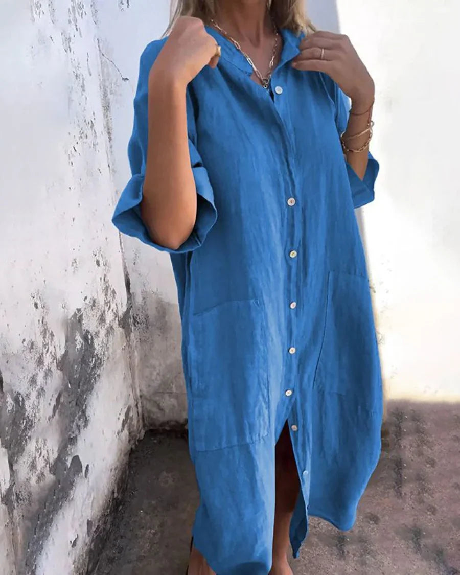 Valerie – Casual Women's Shirt Dress