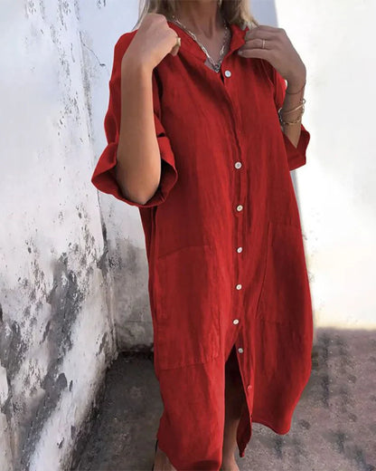 Valerie – Casual Women's Shirt Dress