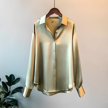 Ashley - Sleek Long-sleeve Shirt