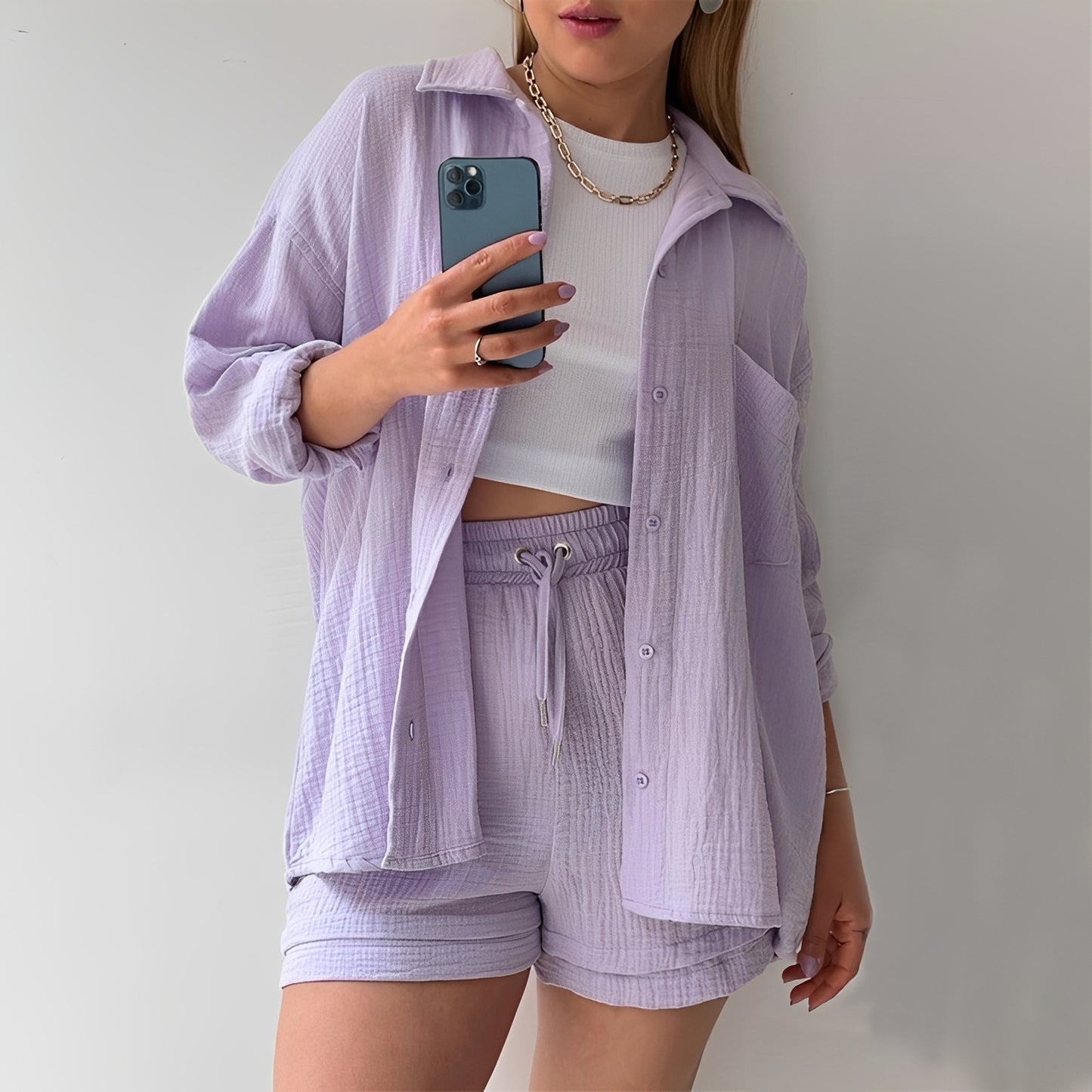 Alisha - Comfy Long Sleeve 2-Piece Set