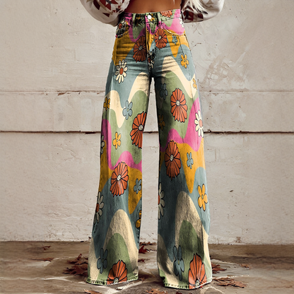 Shannon - Fashionable Wide Leg Pants
