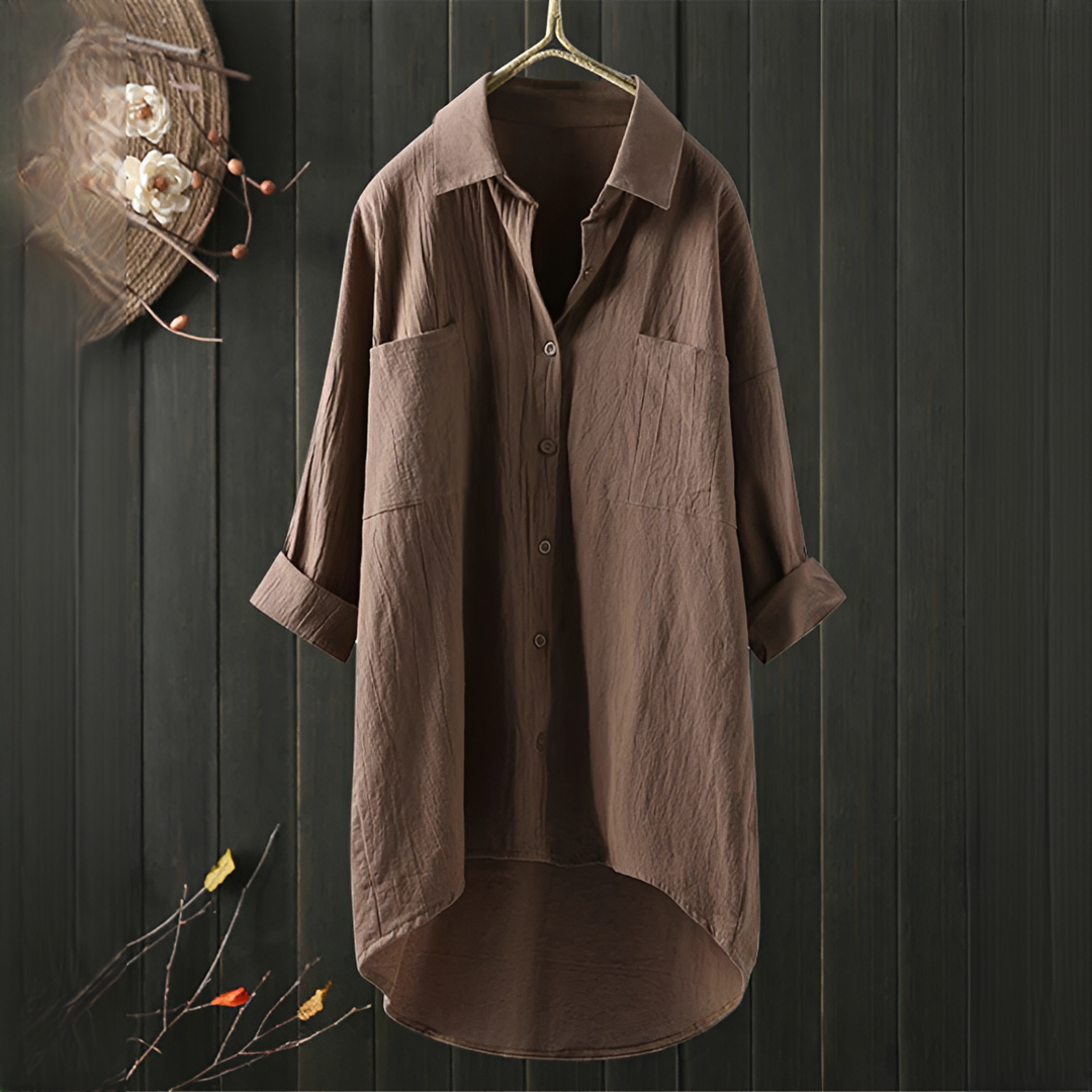 Ziva - Relaxed Loose-Fitting Shirt