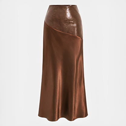 Viviana - Sleek Shiny Skirt