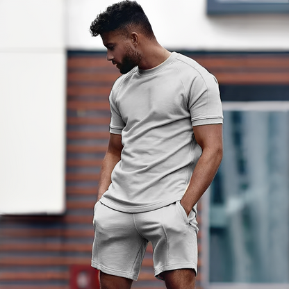 Drake - Men's t-shirt and shorts set - for warm days