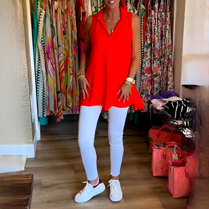 Lars - Stylish V-neck Draped Top