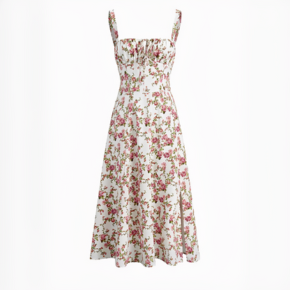 Quinny - Floral midi dress