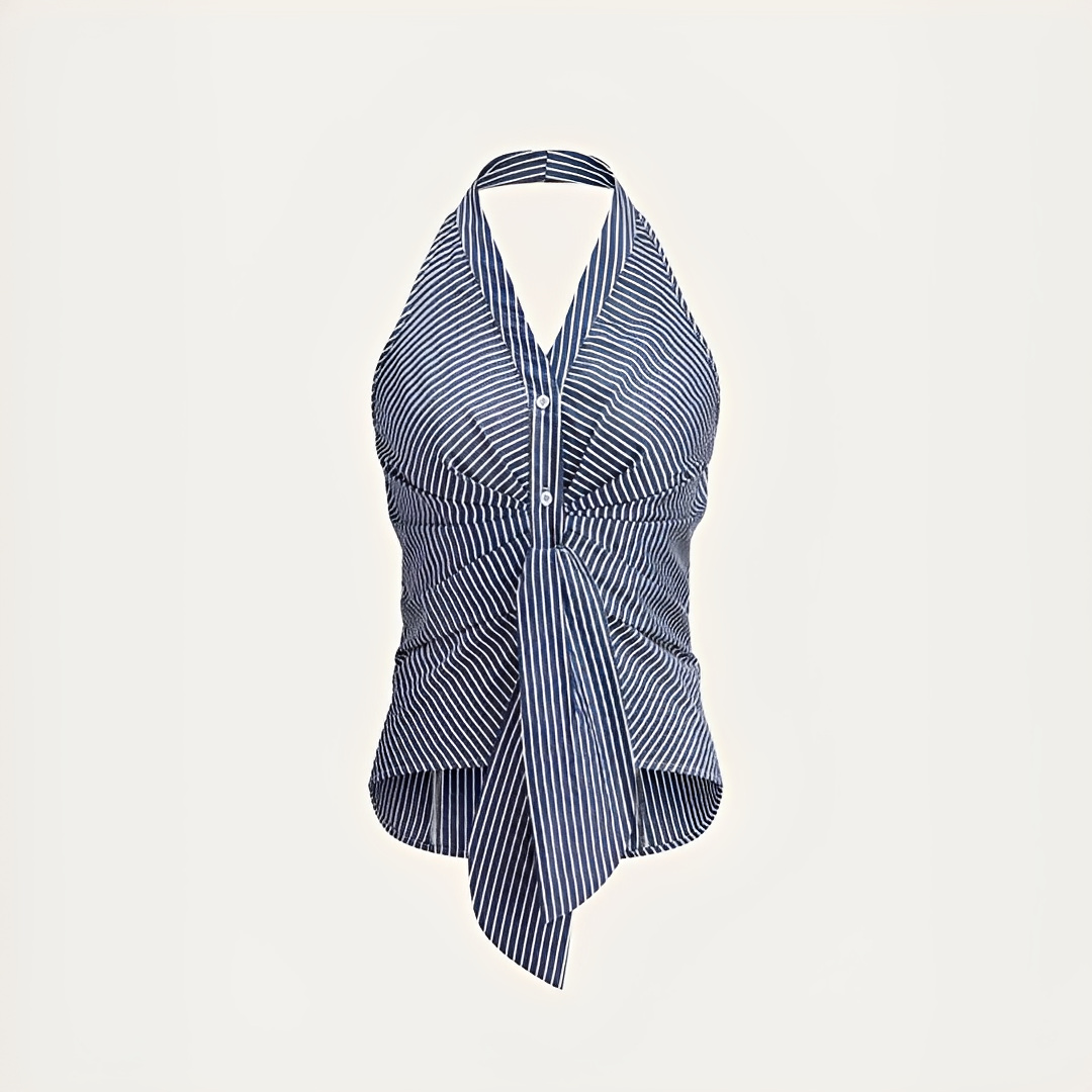 Kerren - Elegant Striped Tops