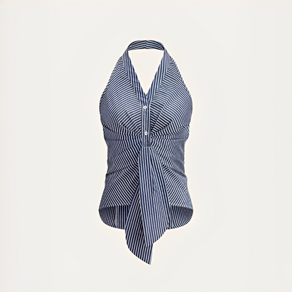 Kerren - Elegant Striped Tops
