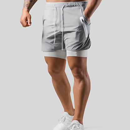 Steven - Men's Shorts - Dual Layer for Sports