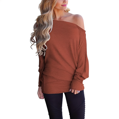 Cordelia - Chic Off Shoulder Shirt